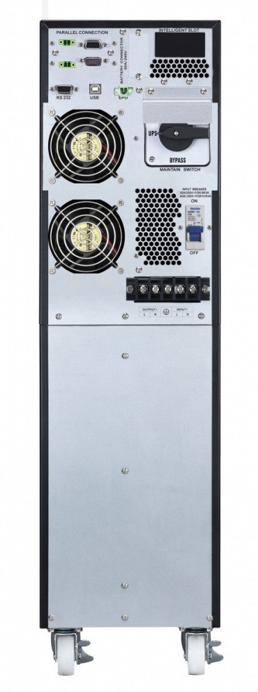 PowerWalker Zasilacz UPS On-Line 6000VA Terminal Out, USB/RS-232, LCD, Tower CG PF1