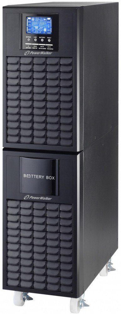 PowerWalker Zasilacz UPS On-Line 6000VA Terminal Out, USB/RS-232, LCD, Tower CG PF1