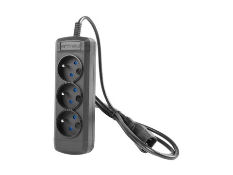 Armac Listwa przedłużacz ARCOLOR3 0.6M UPS 3X 230V PL IEC czarna Armac Listwa przedłużacz ARCOLOR3 0.6M UPS 3X 230V PL IEC czarna