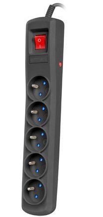 Armac Listwa zasilająca ARC5 5m ARC5/50/CZ czarna Armac Listwa zasilająca ARC5 5m ARC5/50/CZ czarna