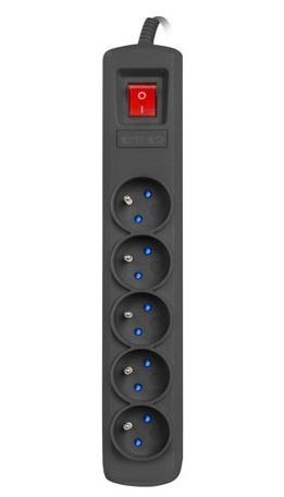 Armac Listwa zasilająca ARC5 5m ARC5/50/CZ czarna Armac Listwa zasilająca ARC5 5m ARC5/50/CZ czarna