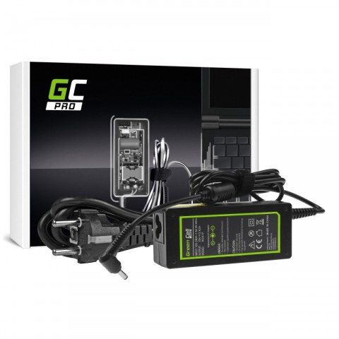 Green Cell Zasilacz PRO 19V 3.42A 65W 4.0-1.35mm do Asus F553 Green Cell Zasilacz PRO 19V 3.42A 65W 4.0-1.35mm do Asus F553