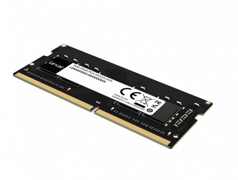 Lexar Pamięć do notebooka DDR4 SODIMM 16GB(1*16GB)/3200 CL22 Lexar Pamięć do notebooka DDR4 SODIMM 16GB(1*16GB)/3200 CL22