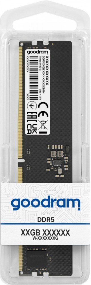 GOODRAM Pamięć DDR5 16GB/4800 CL40 GOODRAM Pamięć DDR5 16GB/4800 CL40