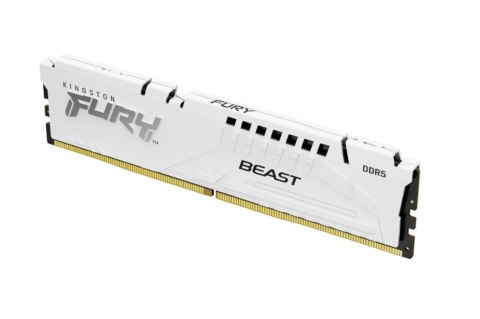 Kingston Pamięć DDR5 Fury Beast 16GB(1*16GB)/5600 CL36 biała Kingston Pamięć DDR5 Fury Beast 16GB(1*16GB)/5600 CL36 biała