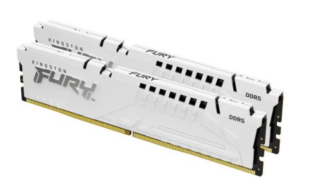 Kingston Pamięć DDR5 Fury Beast 64GB(2*32GB)/5200 CL40 biała Kingston Pamięć DDR5 Fury Beast 64GB(2*32GB)/5200 CL40 biała