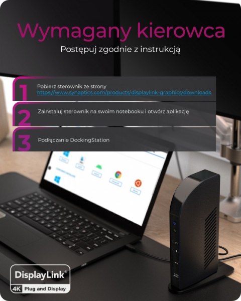 IcyBox Stacja dokująca IB-DK2256AC 12in1,HDMI,DP,USB,CR,LAN,PD 96Watt