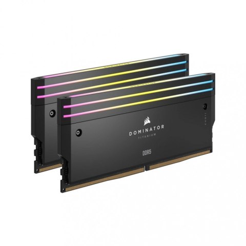 Corsair Pamięć DDR5 Dominator Titanium RGB 48GB/7000(2*24GB) CL36 Intel XMP Corsair Pamięć DDR5 Dominator Titanium RGB 48GB/7000(2*24GB) CL36 Intel XMP