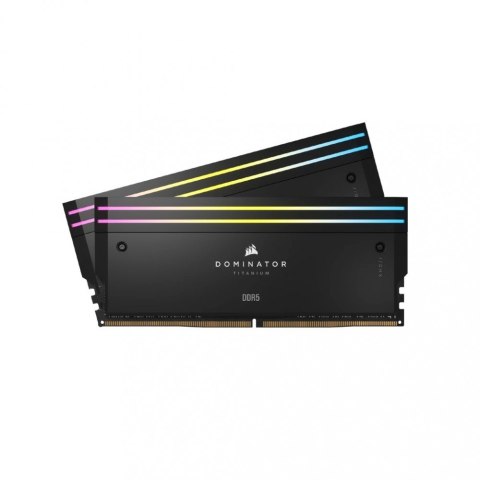 Corsair Pamięć DDR5 Dominator Titanium RGB 96GB/6600(2*48GB) CL32 Intel XMP Corsair Pamięć DDR5 Dominator Titanium RGB 96GB/6600(2*48GB) CL32 Intel XMP