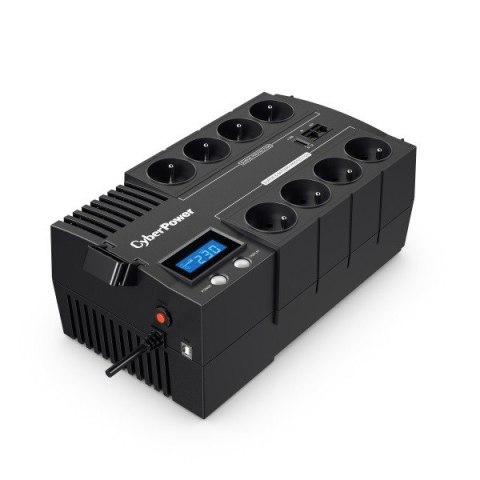 CyberPower Zasilacz awaryjny UPS BR1200ELCD-FR 1200VA/720W AVR/LCD/8xFR/1xUSB/RJ11/RJ45 CyberPower Zasilacz awaryjny UPS BR1200ELCD-FR 1200VA/720W AVR/LCD/8xFR/1xUSB/RJ11/RJ45