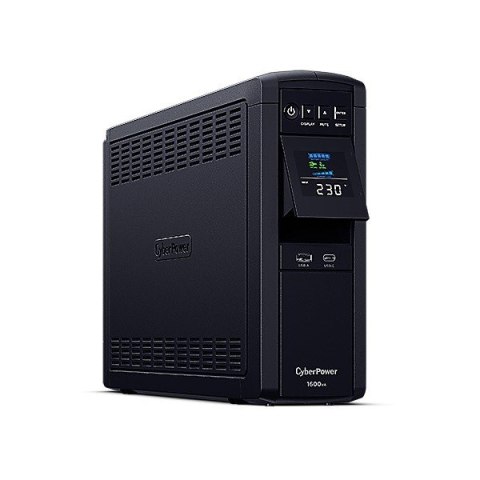 CyberPower Zasilacz awaryjny UPS CP1600EPFCLCD 1600VA/1000W AVR/LCD/6xSchuko CyberPower Zasilacz awaryjny UPS CP1600EPFCLCD 1600VA/1000W AVR/LCD/6xSchuko