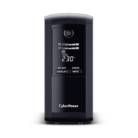 CyberPower Zasilacz awaryjny UPS VP700EILCD 700VA/390W AVR/USB/LCD/6xIEC CyberPower Zasilacz awaryjny UPS VP700EILCD 700VA/390W AVR/USB/LCD/6xIEC