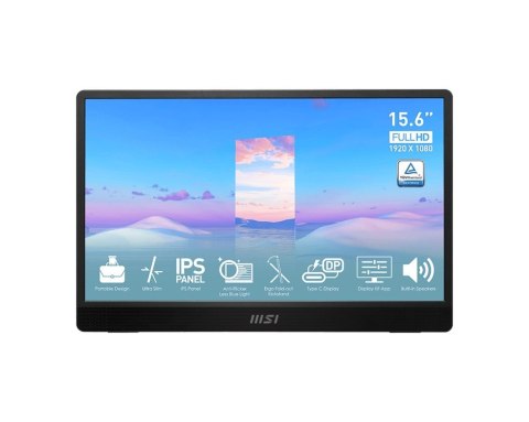 MSI Monitor PRO MP161 15,6 cala FHD/60Hz/2xUSB C