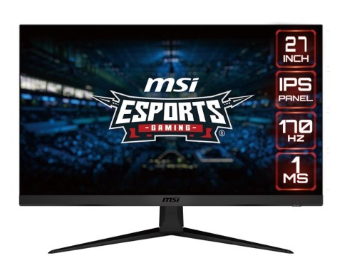 MSI Monitor gamingowy 27 cali G2712 IPS FLAT/LED/FHD/170Hz
