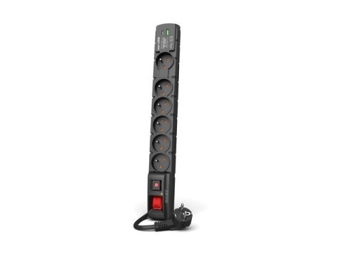 Acar Listwa zasilająca ACAR S6 USB A+C 1.5m 6X PD3.0 Acar Listwa zasilająca ACAR S6 USB A+C 1.5m 6X PD3.0