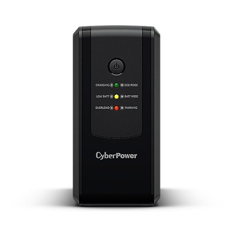 CyberPower Zasilacz awaryjny UPS UT650EG 650VA/360W 4ms/AVR/3xSchuko/RJ11/RJ45 CyberPower Zasilacz awaryjny UPS UT650EG 650VA/360W 4ms/AVR/3xSchuko/RJ11/RJ45