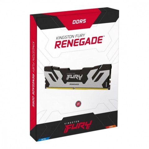 Kingston Pamięć DDR5 Fury Renegade Silver 32GB(1*32GB)/6400 CL32