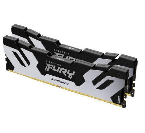 Kingston Pamięć DDR5 Fury Renegade Silver 64GB(2*32GB)/6400 CL32