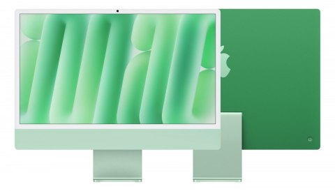 Apple IMac 24 cale: M4 8/8, 16GB, 256GB SSD - Zielony Apple IMac 24 cale: M4 8/8, 16GB, 256GB SSD - Zielony