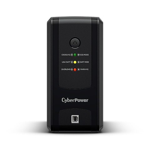 CyberPower Zasilacz awaryjny UPS UT850EG 850VA/425W 4ms/AVR/3xSch/RJ11/RJ45 CyberPower Zasilacz awaryjny UPS UT850EG 850VA/425W 4ms/AVR/3xSch/RJ11/RJ45