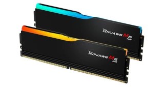 G.SKILL Pamięć PC DDR5 64GB (2x32GB) Ripjaws M5 RGB 5600MHz XMP3 Czarny