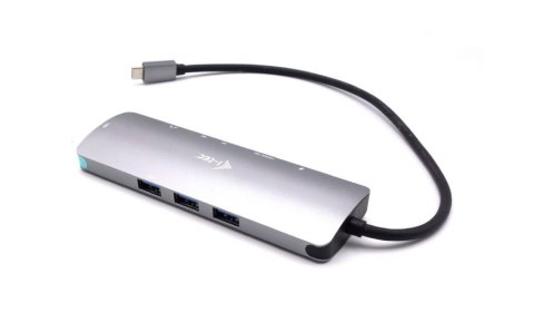 I-tec Zestaw Stacja dokująca USB-C Metal Nano 4K HDMI LAN z Power Delivery 100W + Ładowarka 100W