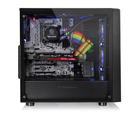 Thermaltake Versa J21 USB3.0 Tempered Glass - Black Thermaltake Versa J21 USB3.0 Tempered Glass - Black