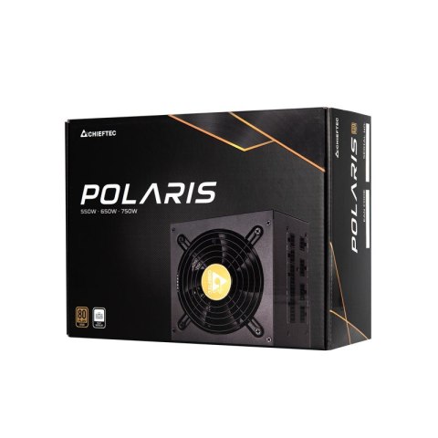 Chieftec Zasilacz PPS-750FC 750W Polaris 80PLUS Gold Chieftec Zasilacz PPS-750FC 750W Polaris 80PLUS Gold