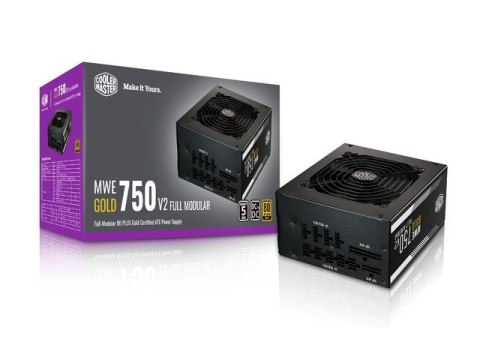 Cooler Master Zasilacz MWE Gold V2 750W modularny 80+ Gold Cooler Master Zasilacz MWE Gold V2 750W modularny 80+ Gold