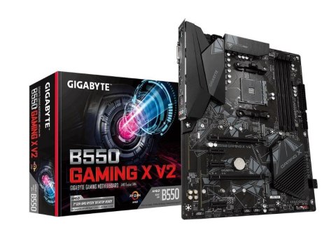 Gigabyte Płyta główna B550 GAMING X V2 AM4 4DDR4 HDMI/DVI M.2 ATX Gigabyte Płyta główna B550 GAMING X V2 AM4 4DDR4 HDMI/DVI M.2 ATX