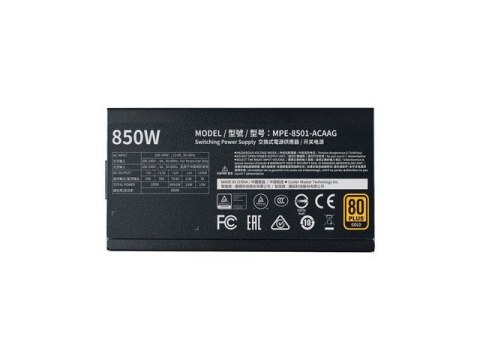 Cooler Master Zasilacz MWE Gold V2 850W modularny 80+ Gold Cooler Master Zasilacz MWE Gold V2 850W modularny 80+ Gold