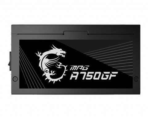 MSI Zasilacz MPG A750GF 750W 80PLUS GOLD F.MODULAR MSI Zasilacz MPG A750GF 750W 80PLUS GOLD F.MODULAR