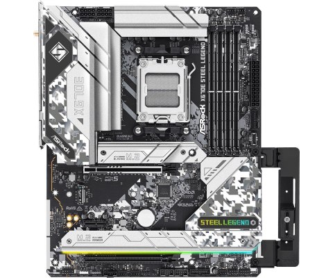 ASRock Płyta główna X670E STEEL LEGEND AM5 4DDR5 HDMI/DP M.2 EATX ASRock Płyta główna X670E STEEL LEGEND AM5 4DDR5 HDMI/DP M.2 EATX