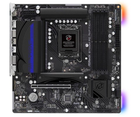 ASRock Płyta główna B760M PG RIPTIDE s1700 4DDR5 DP/HDMI/USB mATX ASRock Płyta główna B760M PG RIPTIDE s1700 4DDR5 DP/HDMI/USB mATX